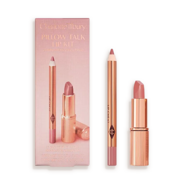 Charlotte Tilbury Mini Pillow Talk Lipstick & Liner Set, Pillow Talk original