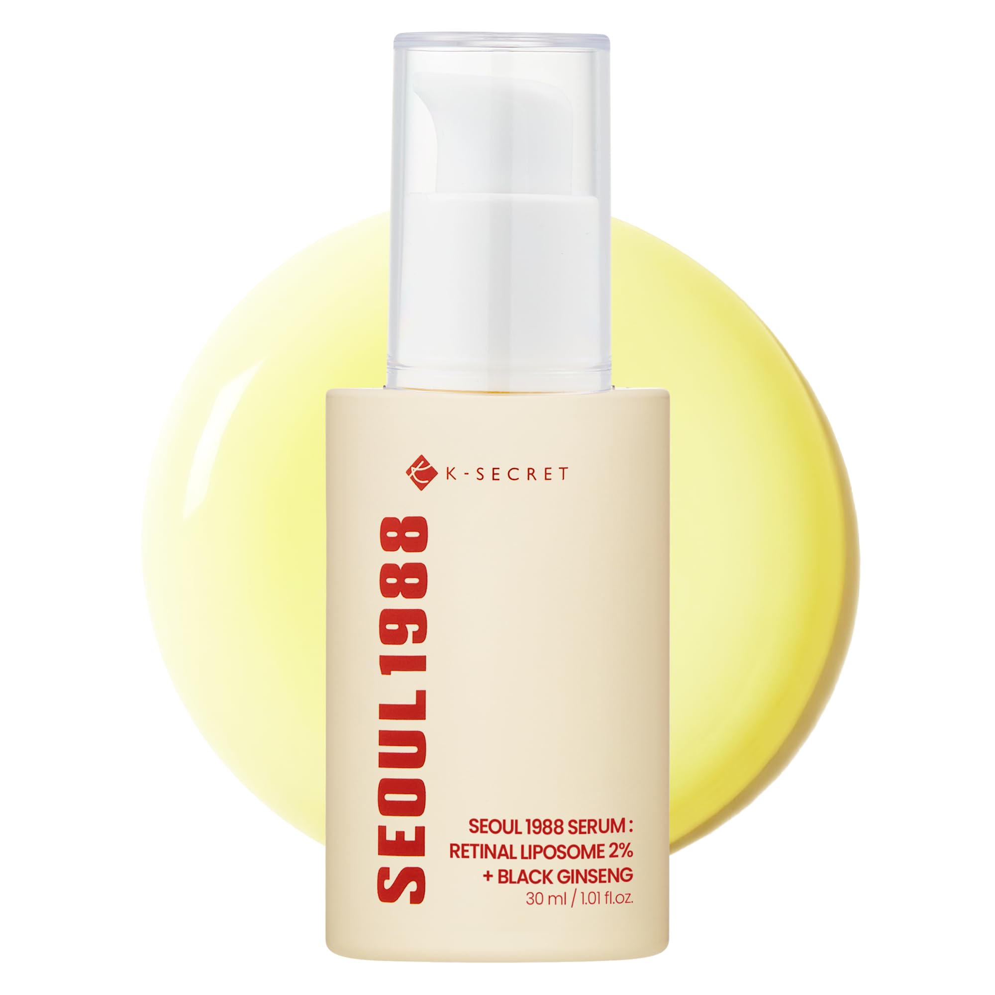 K-SECRET Seoul 1988 Retinal Liposome 2% + Black Ginseng Serum 30ml