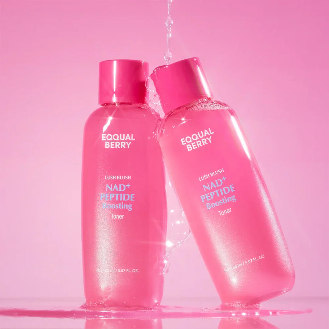 EQQUALBERRY Lush Blush NAD+ Peptide Boosting Toner 150ml