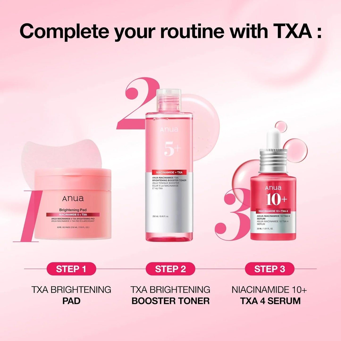 Anua Niacinamide TXA Brightening Booster Toner – 250ML