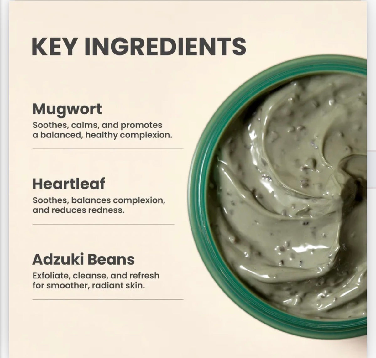 AXIS-Y - Mugwort Pore Clarifying Wash Off Pack