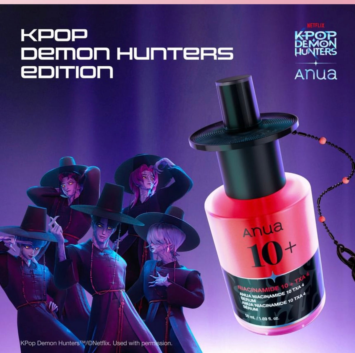 Anua - Kpop Demon Hunters Niacinamide 10 TXA 4 Serum Set 50ml