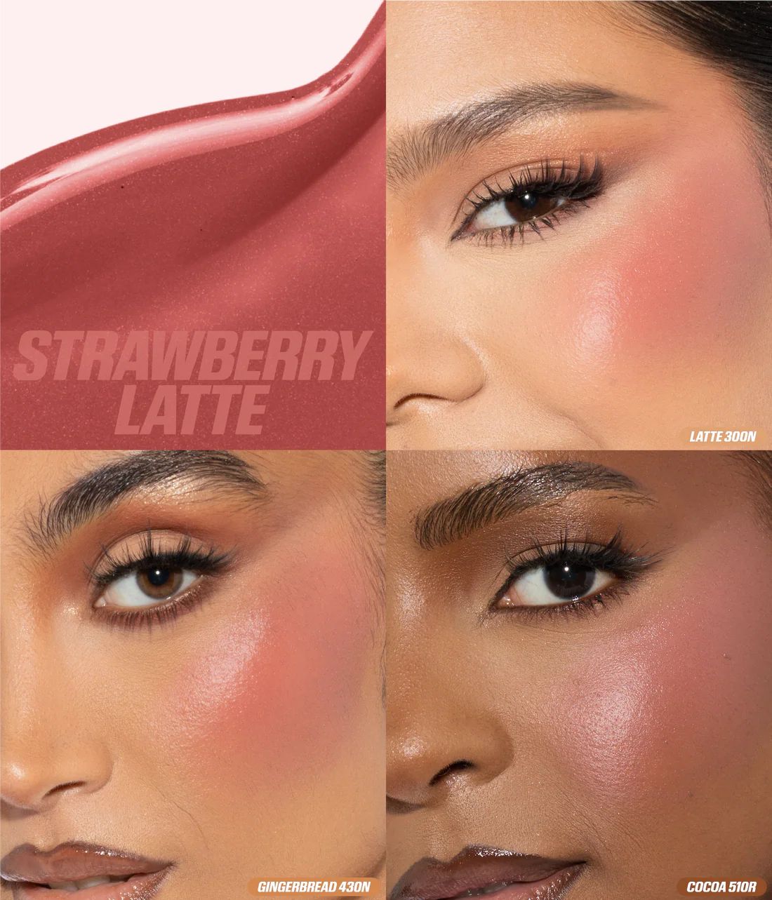 HUDA BEAUTY Blush Filter Soft Glow Liquid Blush Strawberry latte