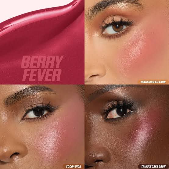 HUDA BEAUTY Blush Filter Soft Glow Liquid Blush Berry Fever
