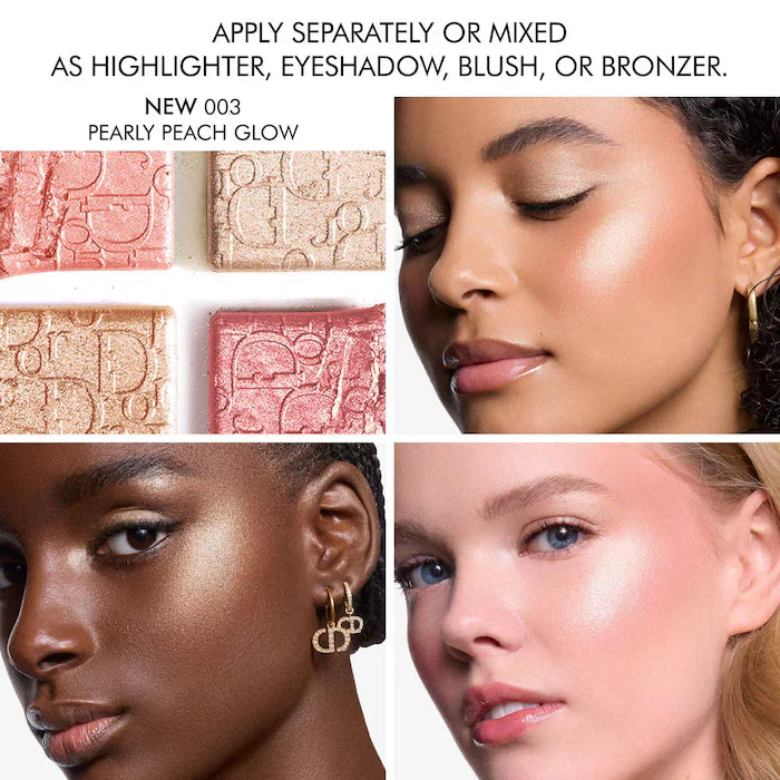 DIOR Backstage Glow Maximizer Face Palette shade 001