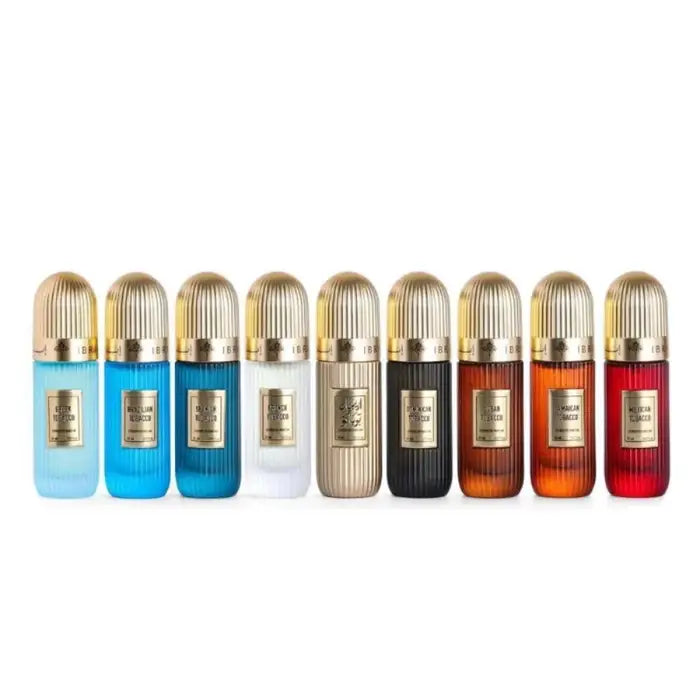 Ibraheem AlQurashi Tobacco Mini Collection Set - 9 Pc Unisex Perfume