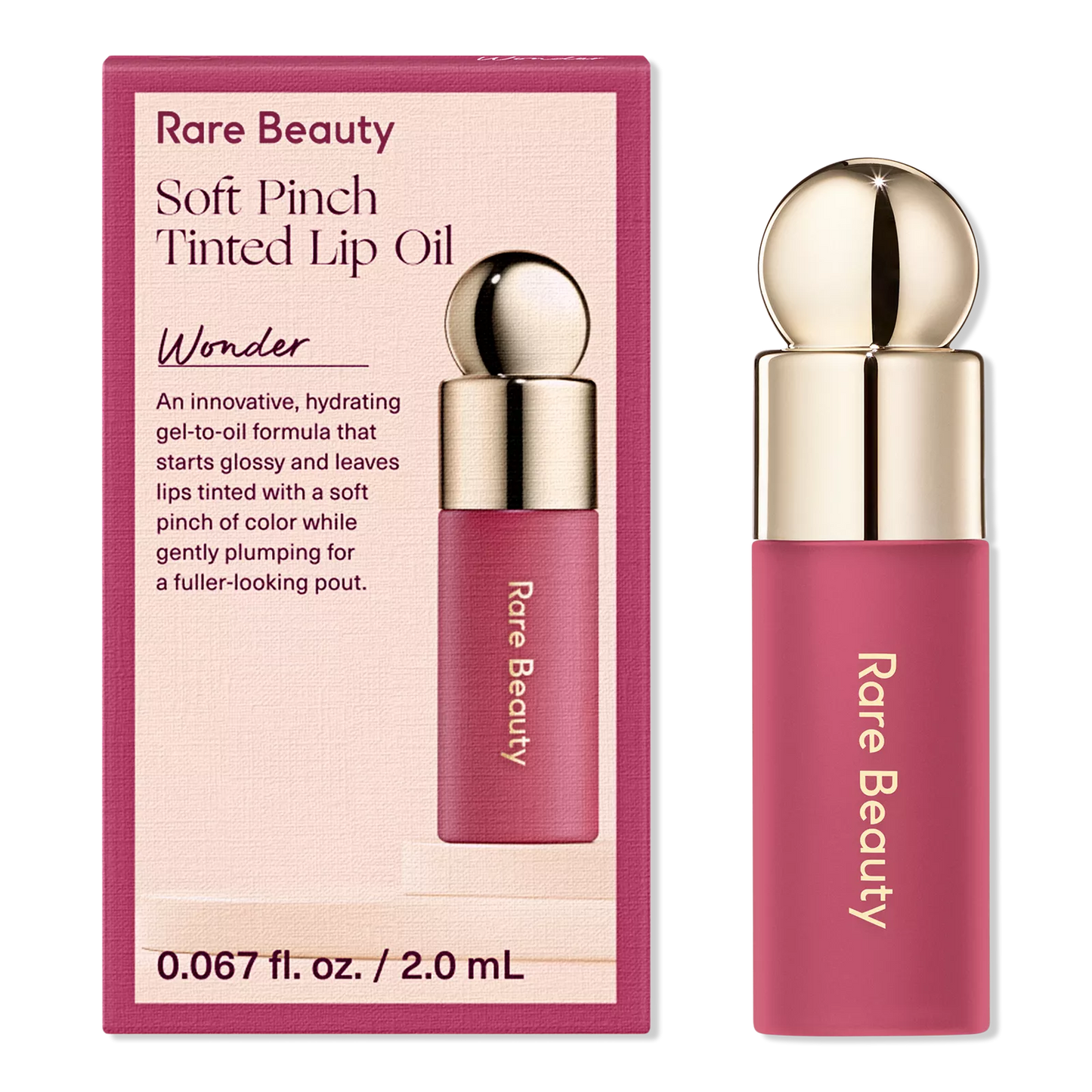 Rare Soft Pinch Tinted Lip Oil Mini shade wonder