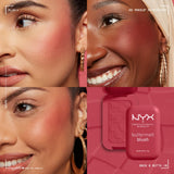 NYX PROFESSIONAL MAKEUP Buttermelt Powder Blush (Back&butta)