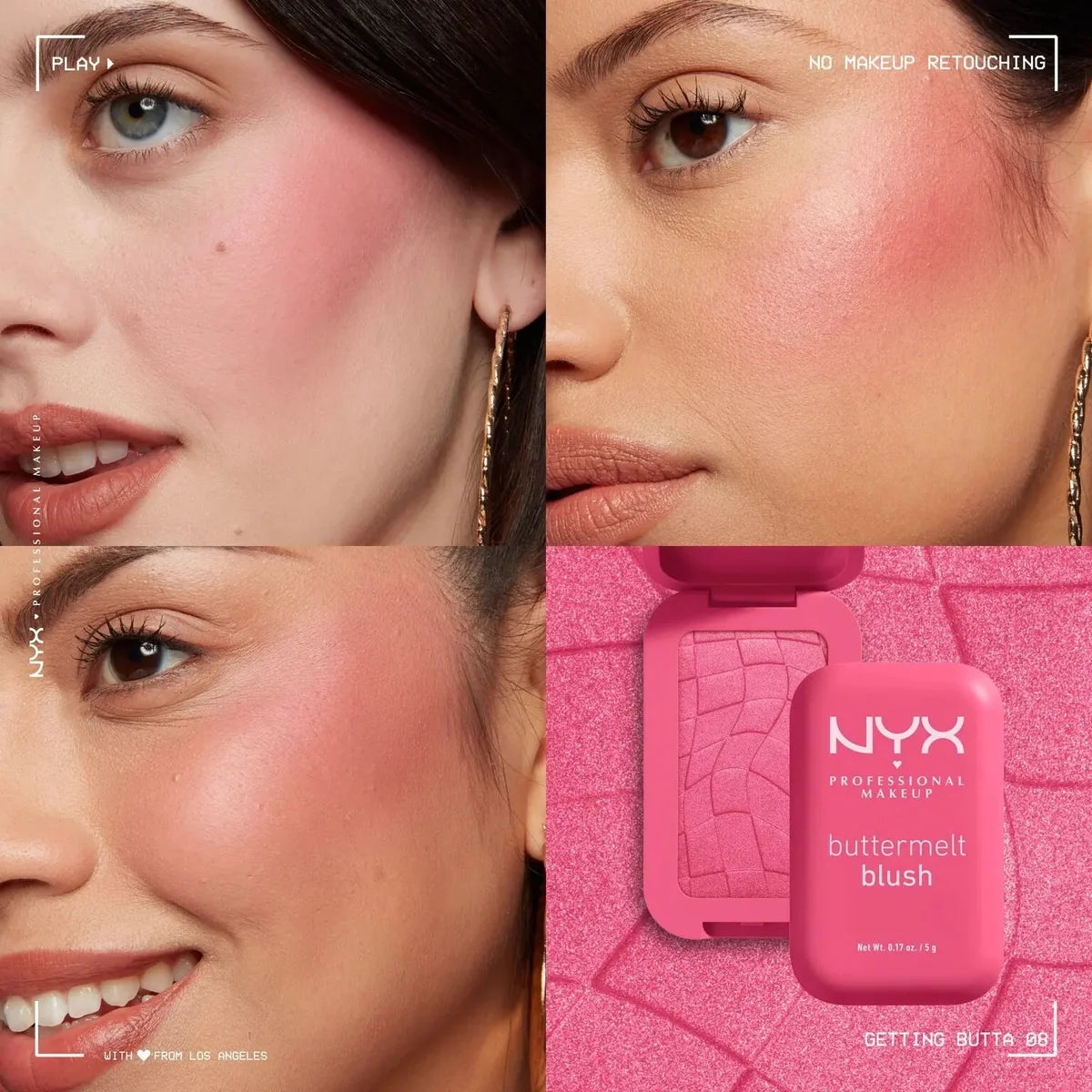 NYX BUTTERMELT BLUSH 08(getting butta)