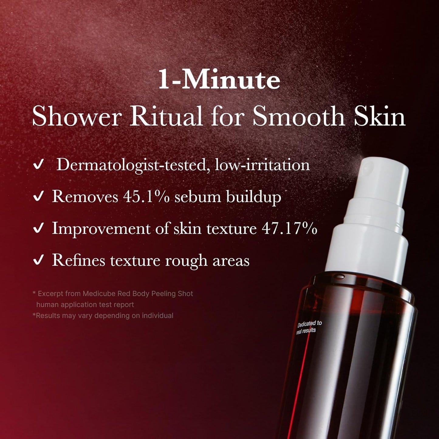 MEDICUBE - RED ACNE BODY PEELING SHOT 110g