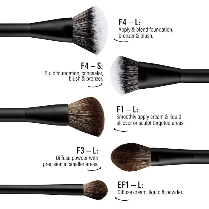 MAKEUP BY MARIO - F4 Dual-Ended Foundation And Face Brush