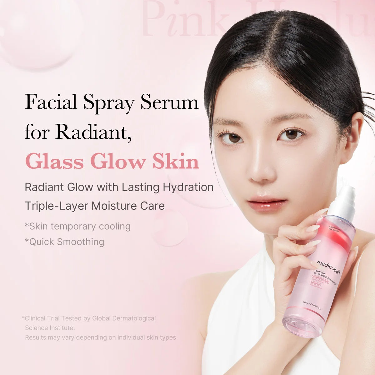 Medicube Pdrn Pink Glutathione Serum Mist