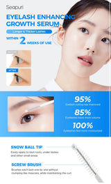 Seapuri eyelash enhancing serum