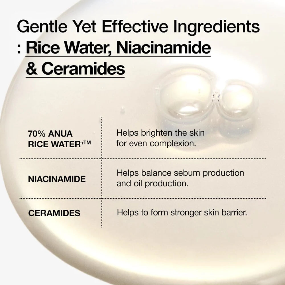 Anua Rice 70 Glow Milky Toner 40ml