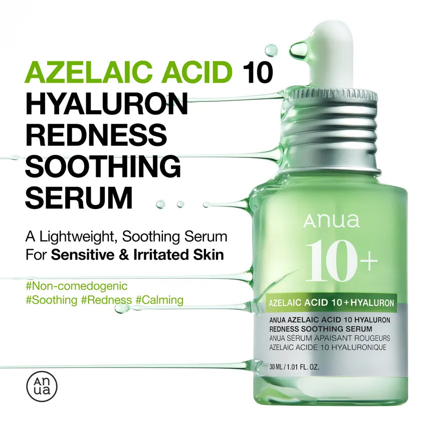Anua azealic acid 10 + hyaluron serum 30ml