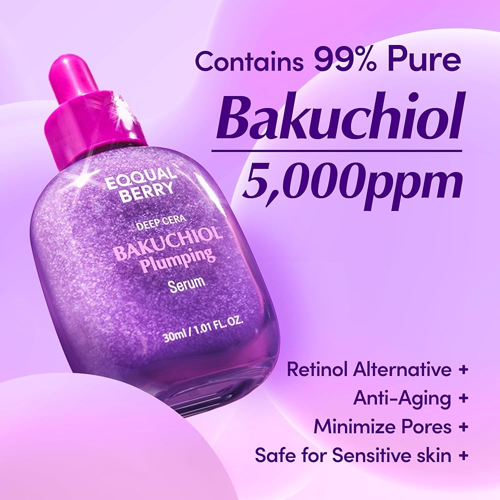 Eqqualberry Deep Bakuchiol Plumping Serum (30ml)