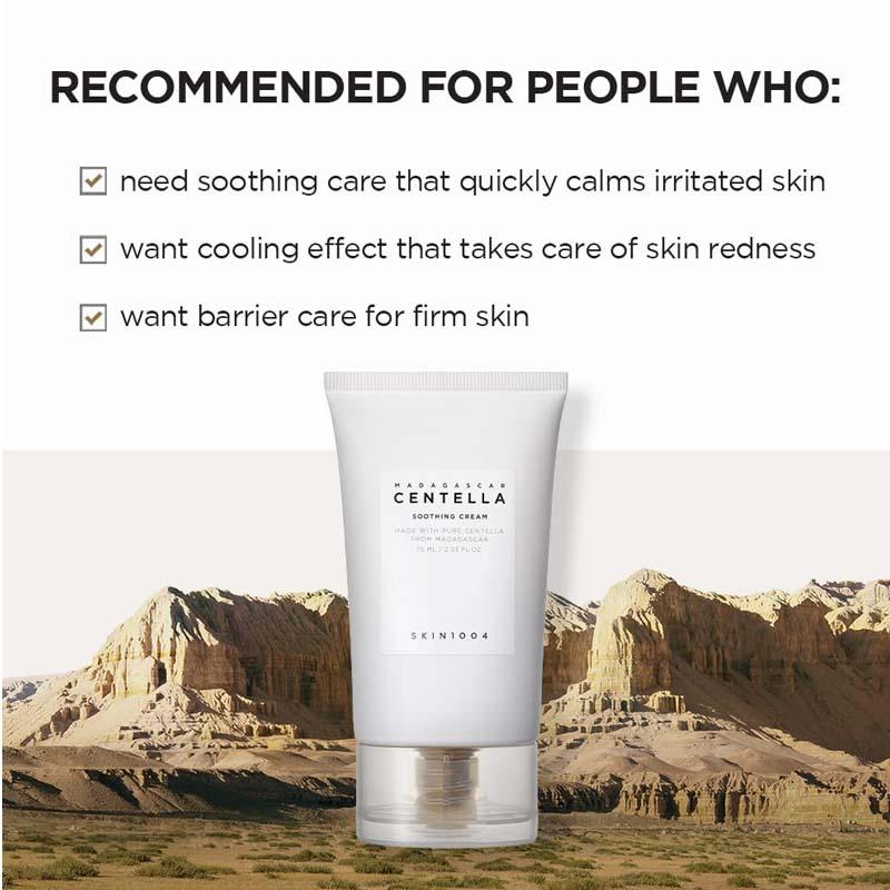 SKIN1004 Madagascar Centella Soothing Cream75ml