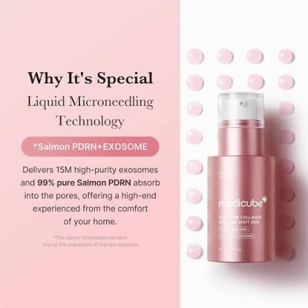 Medicube PDRN Pink Collagen Exosome Shot 7500 Serum 30ml