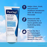 PanOxyl Acne Foaming Wash Benzoyl Peroxide 10% Maximum Strength Antimicrobial 156g