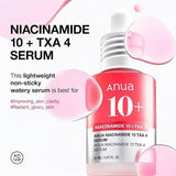 Anua, Niacinamide 10% + TXA 4% Dark Spot Correcting Serum 30 ml
