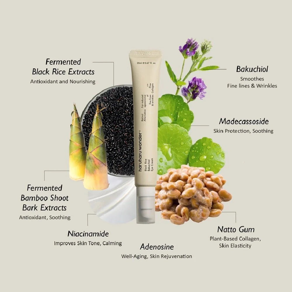 Haruharu wonder Black Rice Bakuchiol Eye Cream 20ml