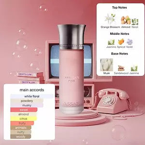 ASSAF ARROGATE PINK without box 200 ML