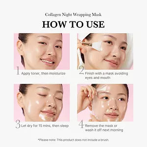 The Medicube Collagen Night Wrapping Mask 75ml