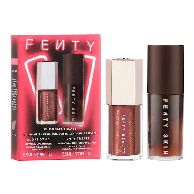 Chocolit Treatz Lip Luminizer + Lip Oil Duo