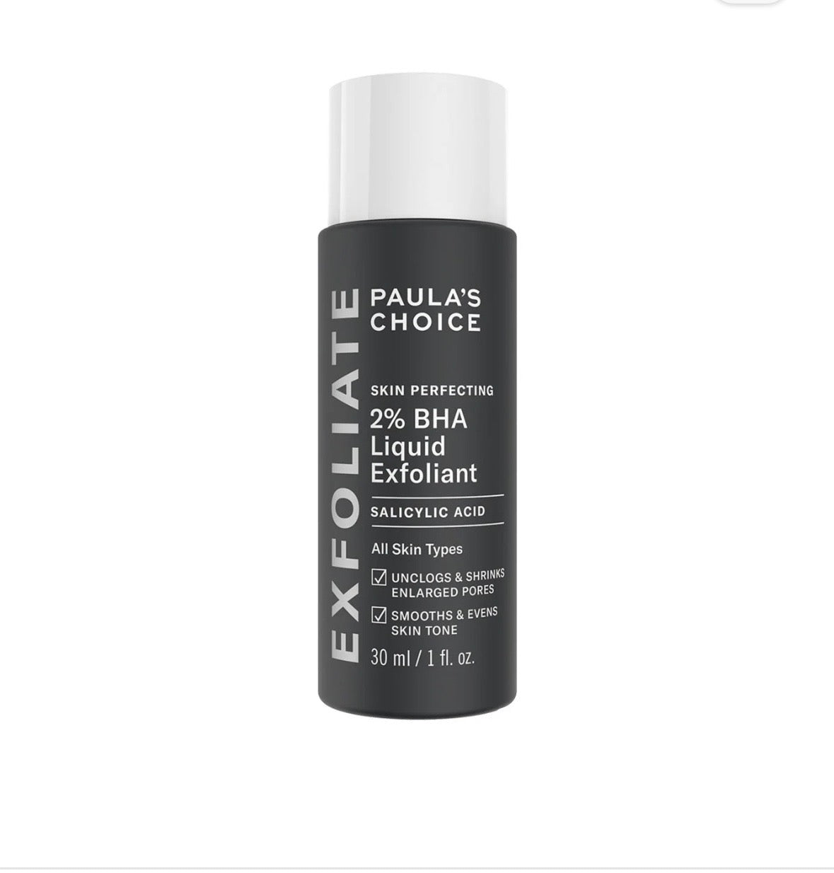 PAULA'S CHOICE Skin Perfecting 2% BHA Liquid Exfoliant Salicylic Acid, 30ml