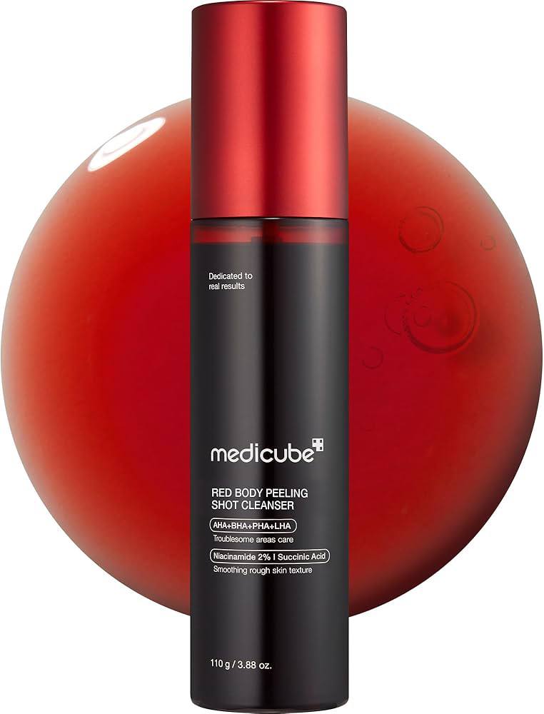 MEDICUBE - RED ACNE BODY PEELING SHOT 110g