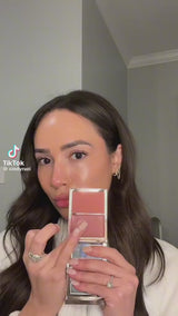 Patrick Ta Double-Take Crème & Powder Blush, She Goes to the Gym, Dual-Texture Formula Mini