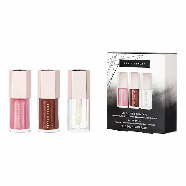 Lip Gloss Bomb Trio Mini Lip Gloss Set